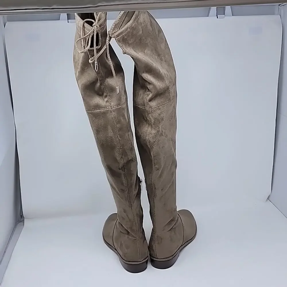 Marc Fisher Humor 2 Over The Knee Boots Taupe Color Size 7.5